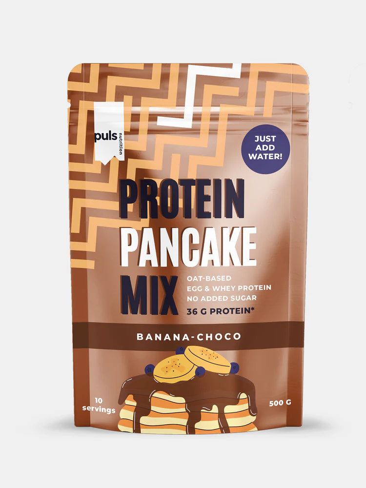 Puls Nutrition Protein Pancake Mix - Pannukakkuseos Banaani & Suklaa 500 g