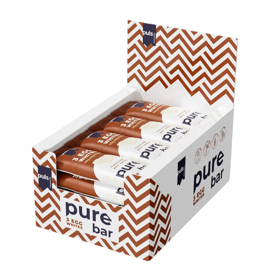 Puls Nutrition Pure Bar Choco - Proteiinipatukka Suklaa 20 x 50 g TUKKUPAKKAUS