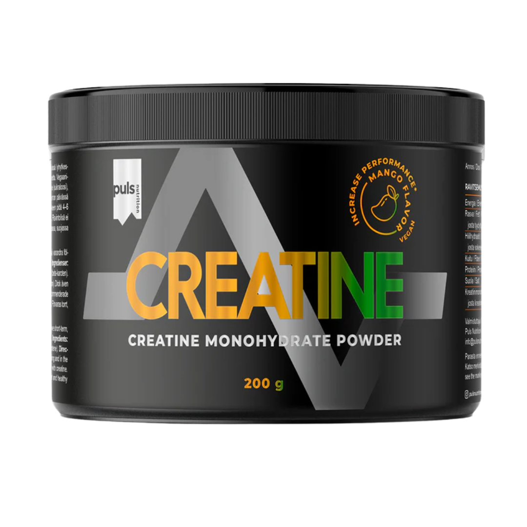 Puls Nutrition Creatine - Kreatiinijauhe Mango 200 g