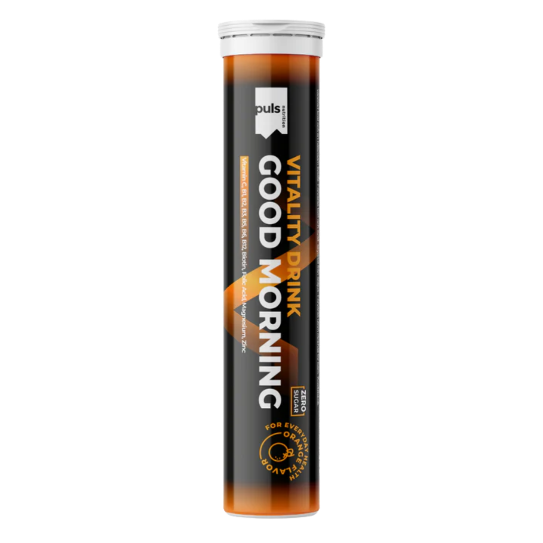 Puls Nutrition Vitality Drink Good Morning - 20 Poretablettia Appelsiini