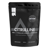 Maustamaton korkealaatuinen Puls Nutrition Citrulline -sitruliinijauhe.
