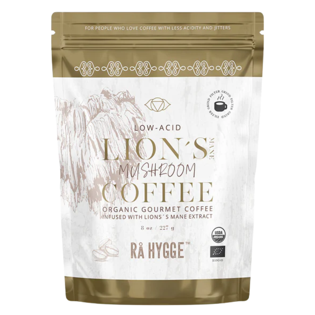 Rå Hygge Lion's Mane Mushroom Coffee - Sienikahvi 227 g