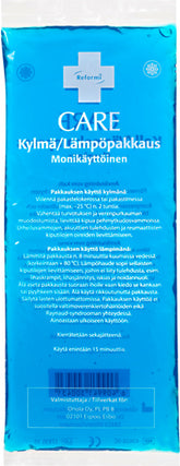 ReformiCare Kylmä- ja Lämpöpakkaus 17cm x 25 cm - Päiväys 11/2024 - Poistuu