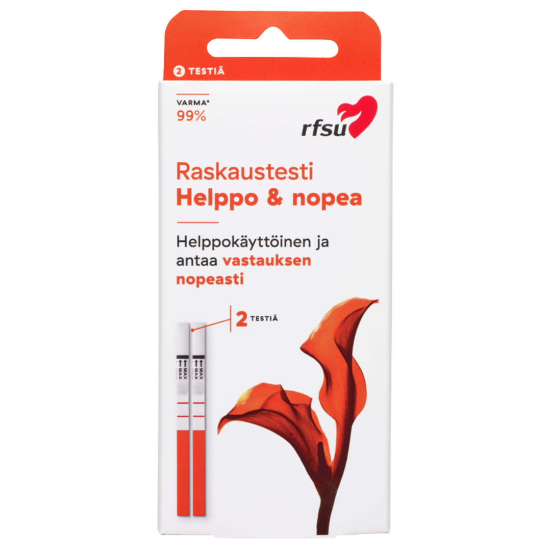 RFSU Raskaustestiliuskat 2 kpl