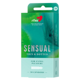 RFSU Sensual Thin & Dotted - Kondomi 30 kpl