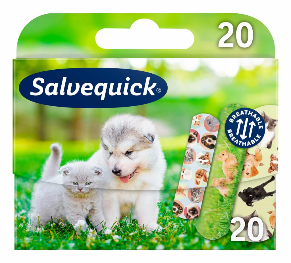 Salvequick Animal Lastenlaastari 20 kpl