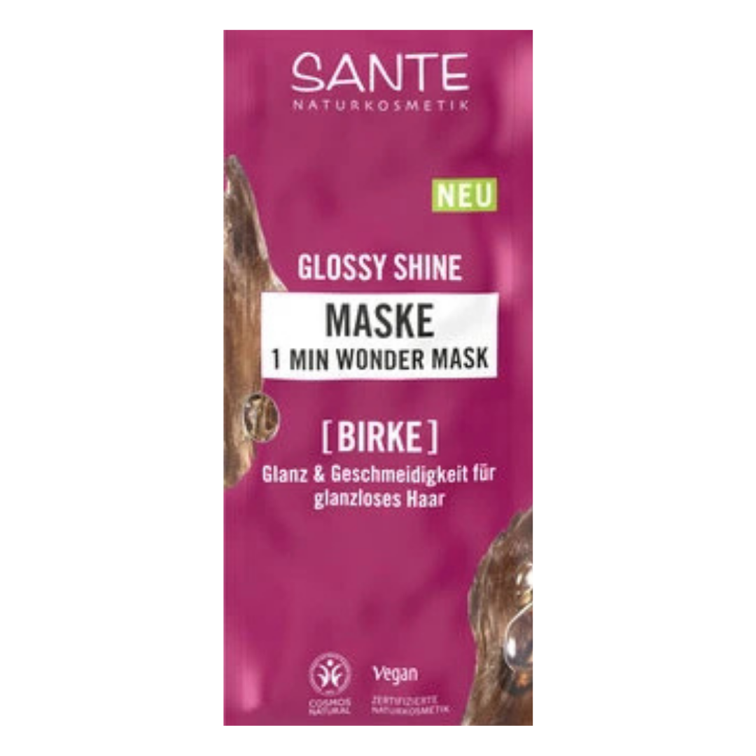 Sante Glossy Shine Mask - Hiusnaamio 20 ml