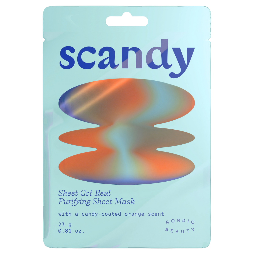 Scandy Sheet Got Real Purifying Sheet Mask -puhdistava kasvonaamio