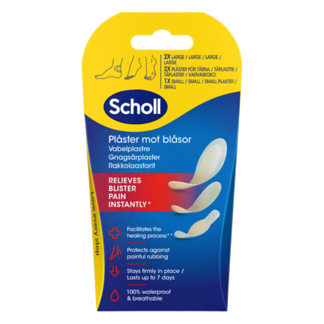 Scholl Rakkolaastari 5 eri kokoa - erä