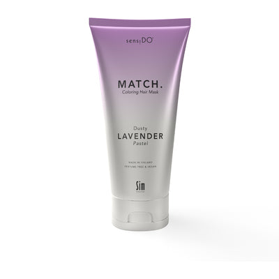 SensiDO Match Coloring Hair Mask Dusty Lavender (Pastel) - Sävyttävä Hiusnaamio Lila 200 ml