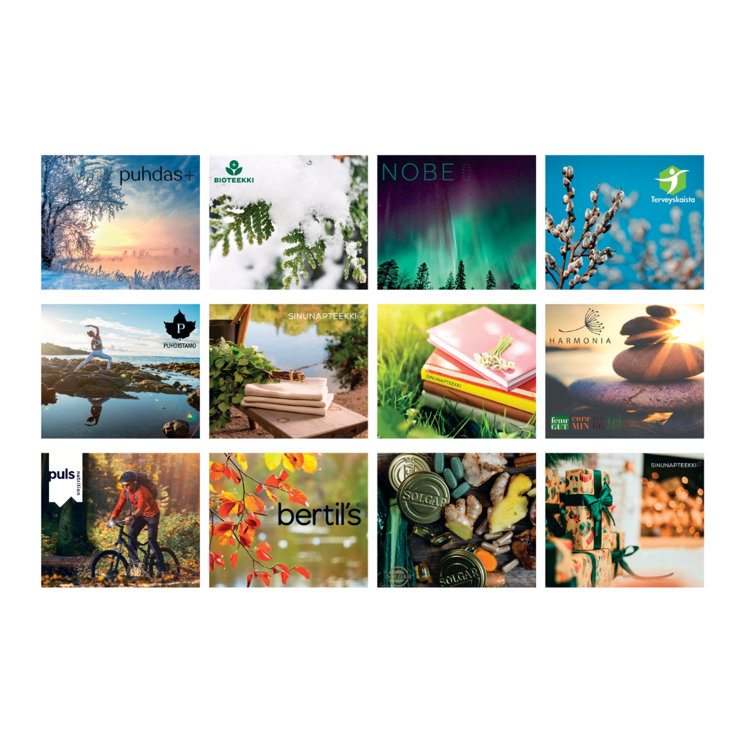 Sinunapteekin Vuosikalenteri vuodelle 2026 kuvat