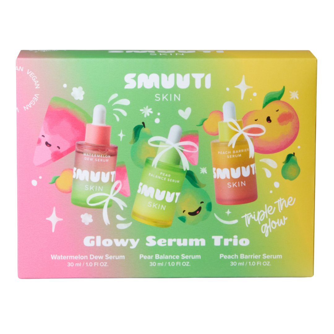 Smuuti Skin Glowy Serum Trio - Lahjapakkaus - Sinunapteekki.fi