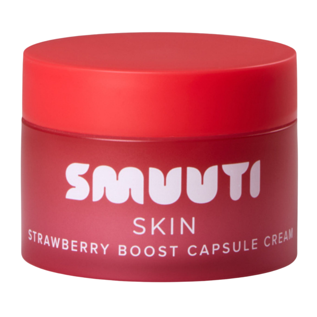 Smuuti Skin Strawberry Boost Capsule Cream - Kasvovoide 50 ml - Snunapteekki.fi