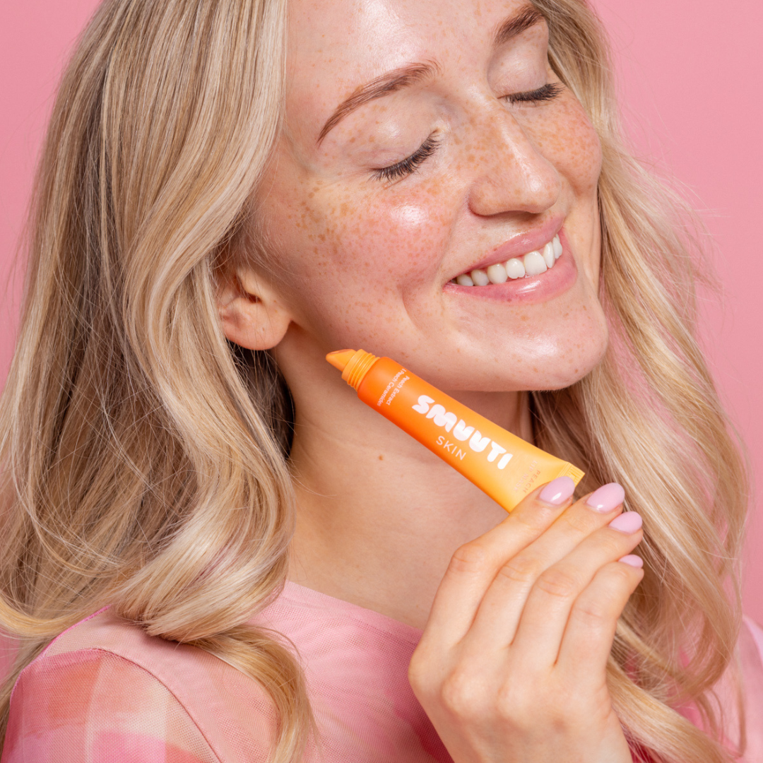 Smuuti Skin Peach Lip Mask - Huulinaamio 15 ml keramidit persikka fiiliskuva sinunapteekki.fi