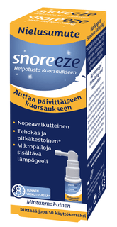 Snoreeze Nielusumute 23,5 ml - Sinunapteekki.fi