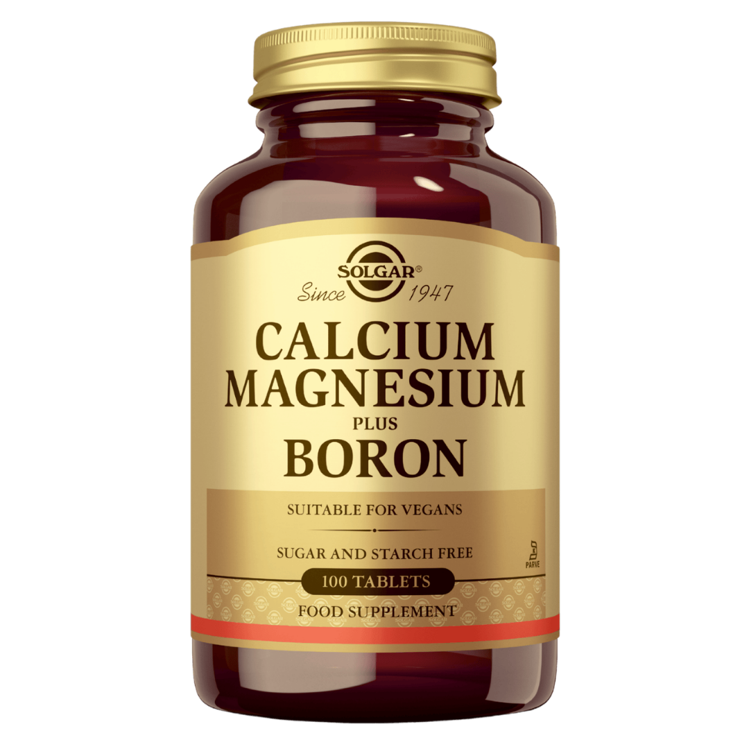 Solgar Calcium Magnesium + Boron  - Kalsium, Magnesium + Boori 100 tabl.