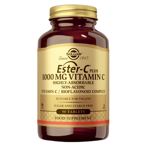 Solgar Ester-C Plus 1000 mg - C-vitamiini 90 tabl.