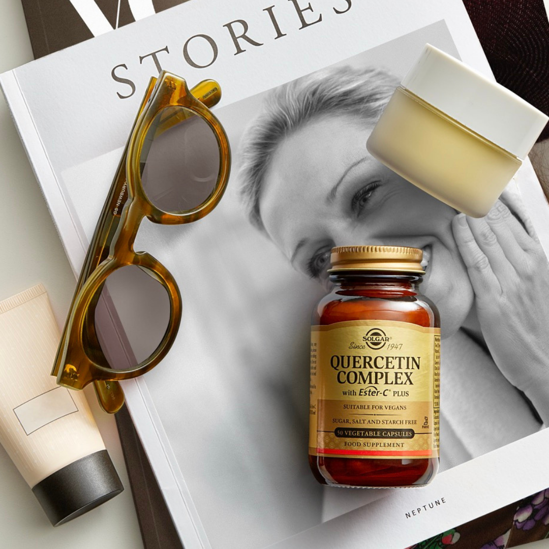 Solgar Quercetin Complex With Ester-C Plus - Kversetiini Complex 50 kaps.