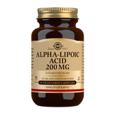 Solgar Alpha-Lipoic Acid - Alfalipoiinihappo 200 mg 50 kaps.