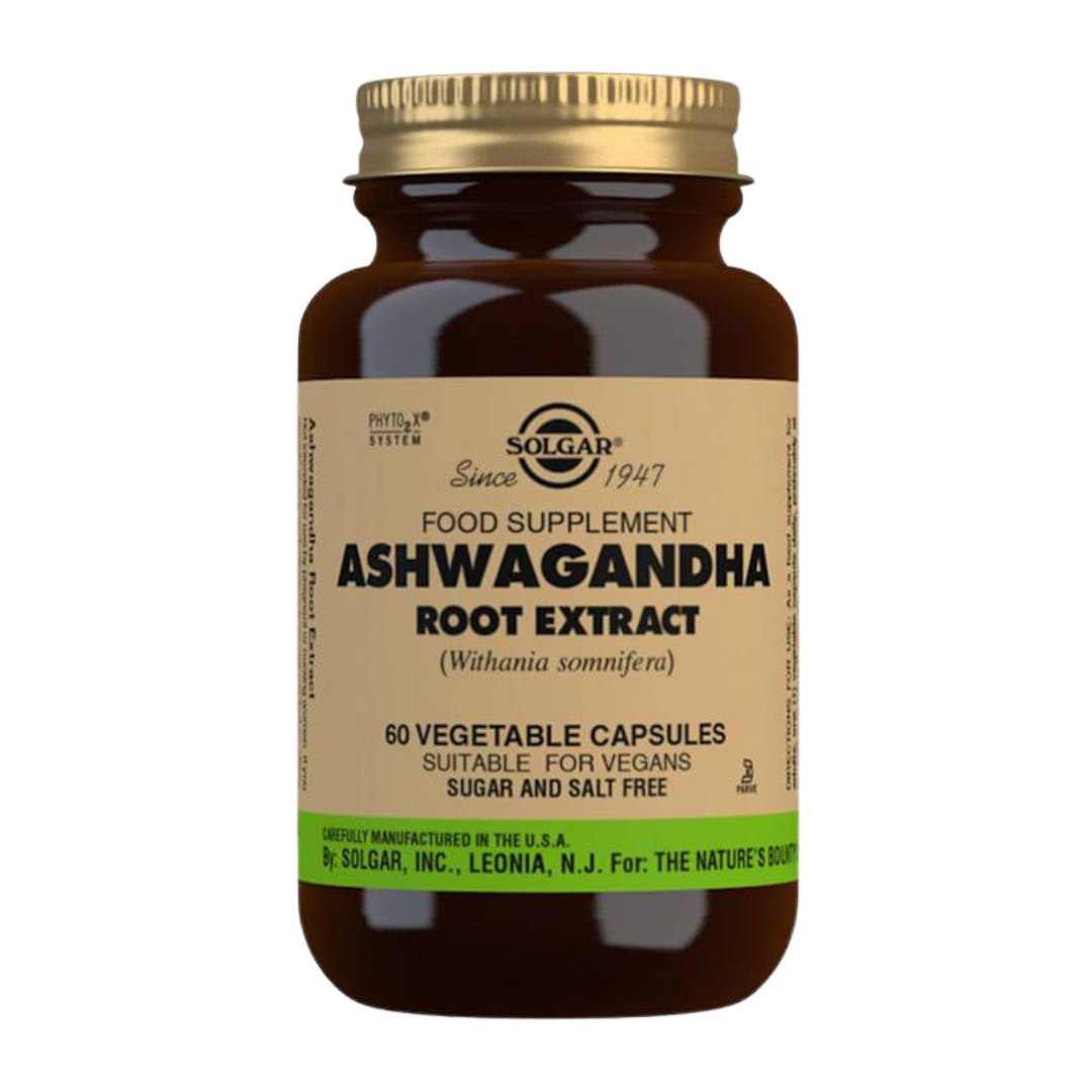 Solgar Ashwagandha - Juuriuute 60 kaps.