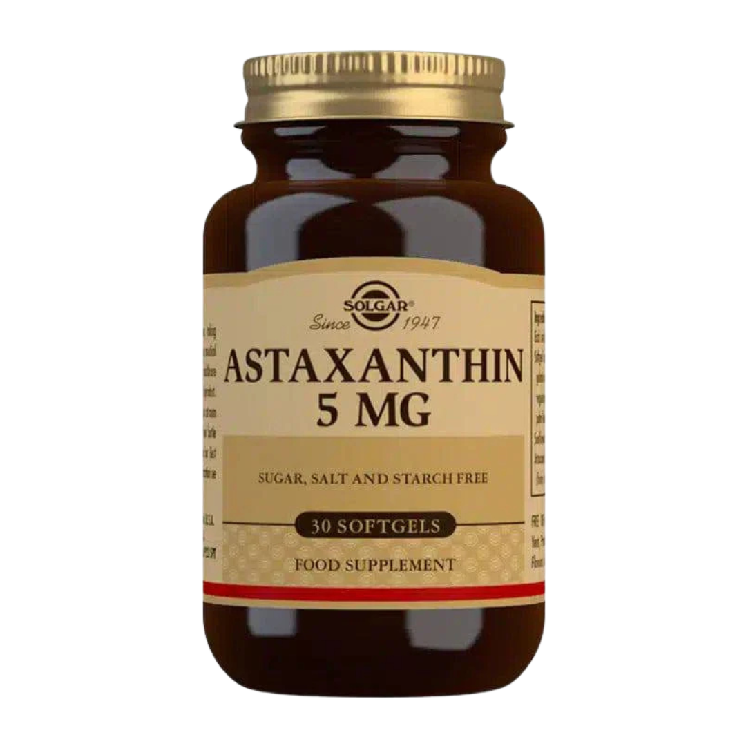 Solgar Astaxanthin 5 mg - Astaksantiini 30 kaps.