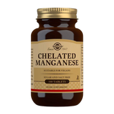 Solgar Chelated Manganese - Mangaanikelaatti 100 tabl.