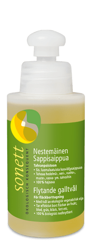 Sonett sappisaippua NESTEMÄINEN tahranpoistoon 120 ml