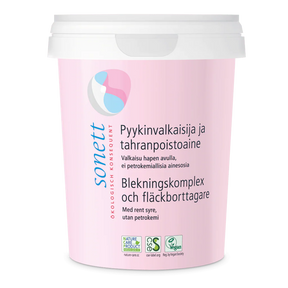 Sonett Pyykinvalkaisija ja tahranpoistoaine - Vegaaninen 450 g