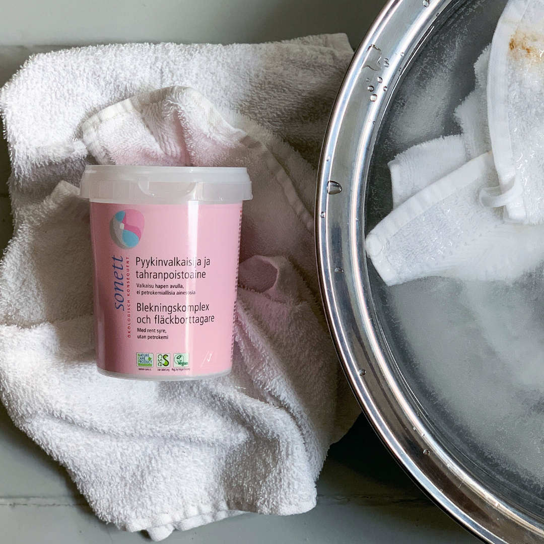 Tehokas Sonett Pyykinvalkaisija ja tahranpoistoaine