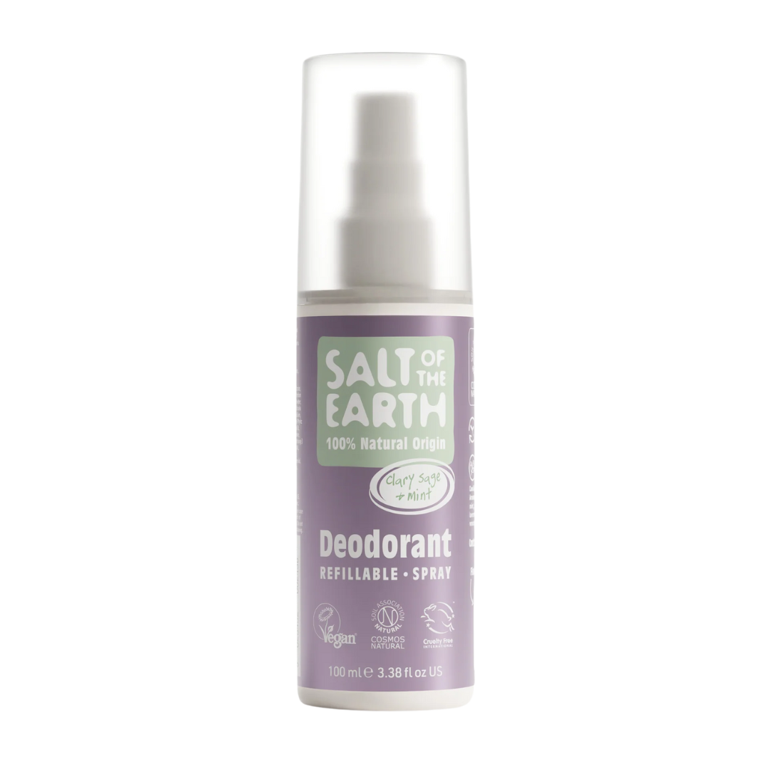 Salt of the Earth - Salvia & Minttu Spray Deodorantti 100 ml