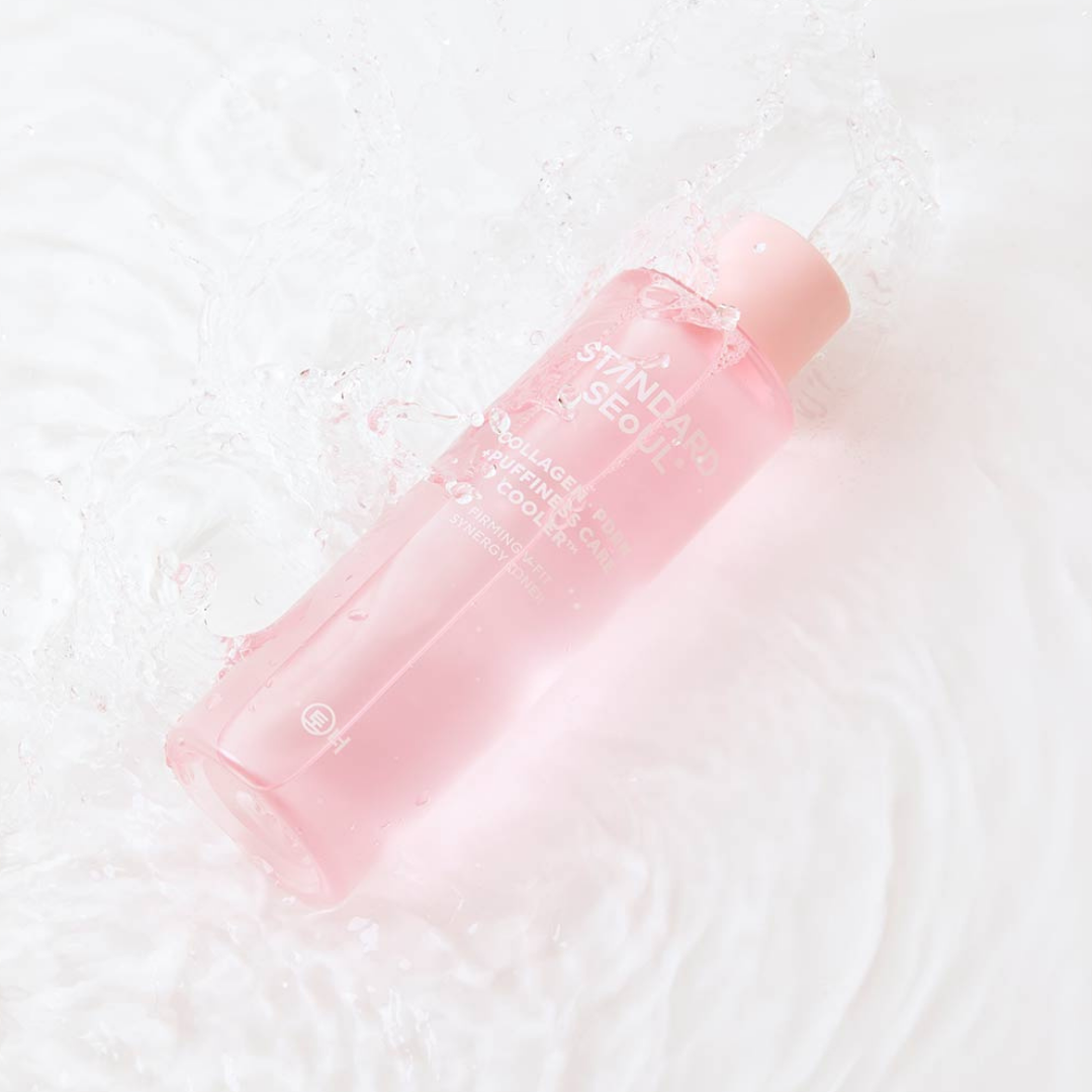 Standard Seoul Firming V-FIT Synergy Toner sopii erityisesti iholle, joka kaipaa kiinteyttävää hoitoa, kosteutusta ja virkistystä sekä huokosten näkyvyyden tasoittamista.