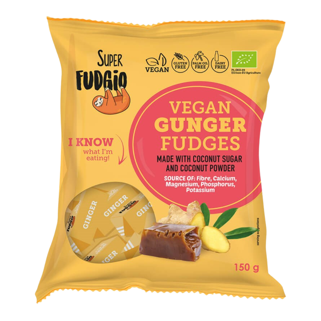 Super Fudgio Inkivääritoffee 150 g