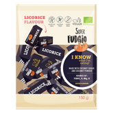 Super Fudgio Toffee, lakritsi, 150 g, vegaaninen