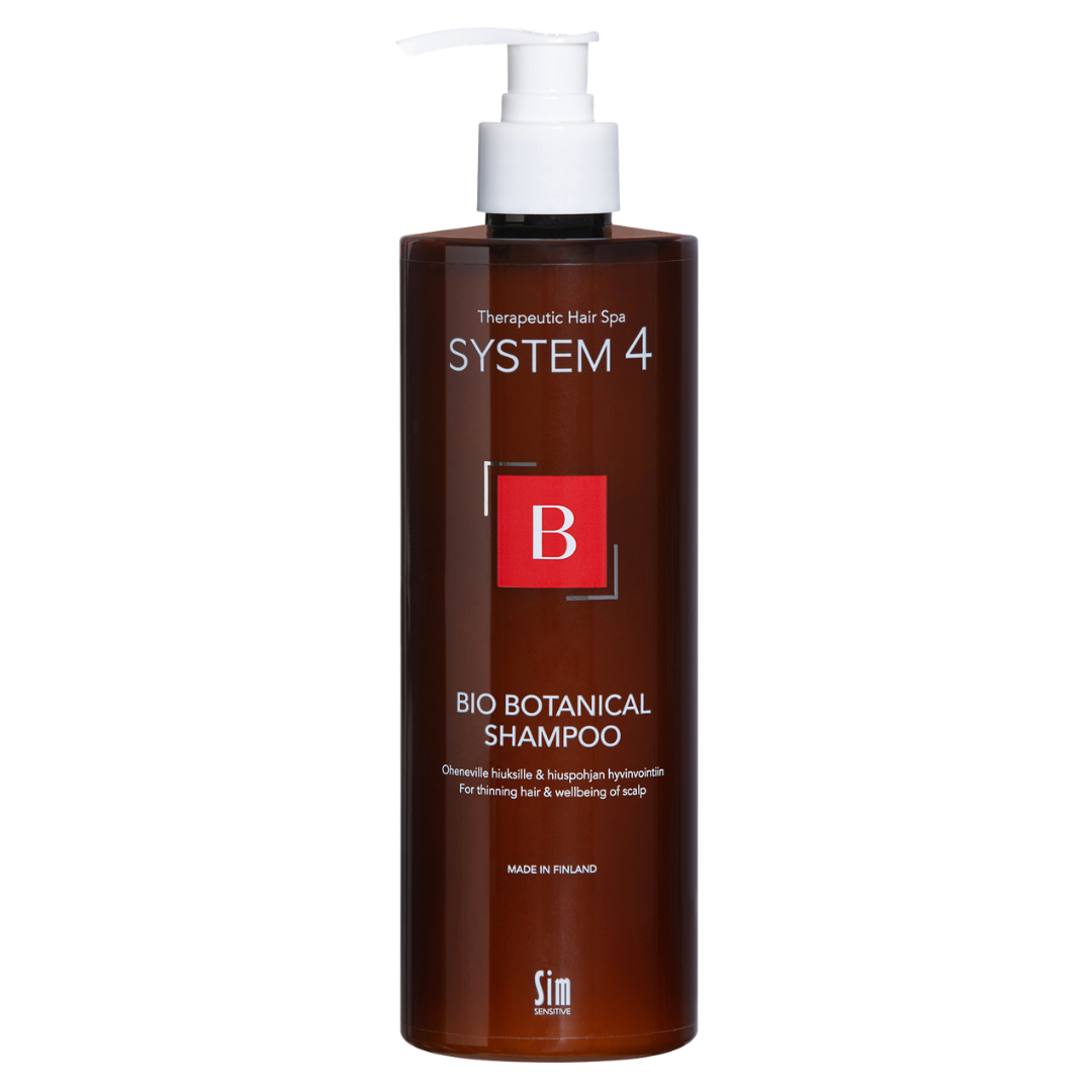 System 4 B Bio Botanical Shampoo edistää hiuspohjan hyvinvointia