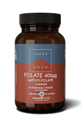 Terranova Folate 400 µg Methylfolate Complex 50 kaps. - Sinunapteekki.fi