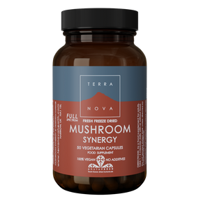 Terranova Full Spectrum Mushroom Synergy - Sieni-kasvivalmiste 50 kaps.