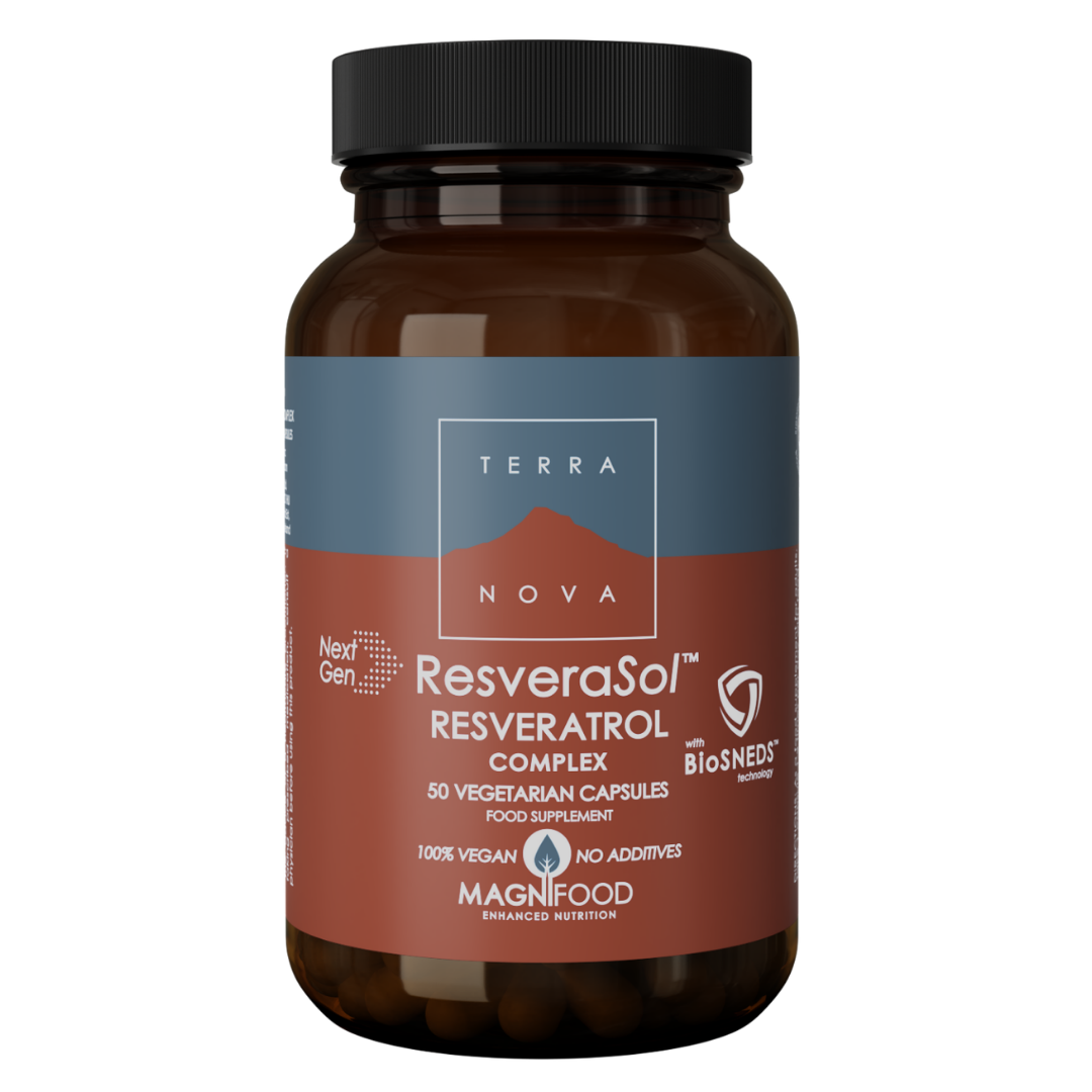 Terranova NextGen ResveraSol - Resveratroli Complex 50 kaps. - Sinunapteekki.fi