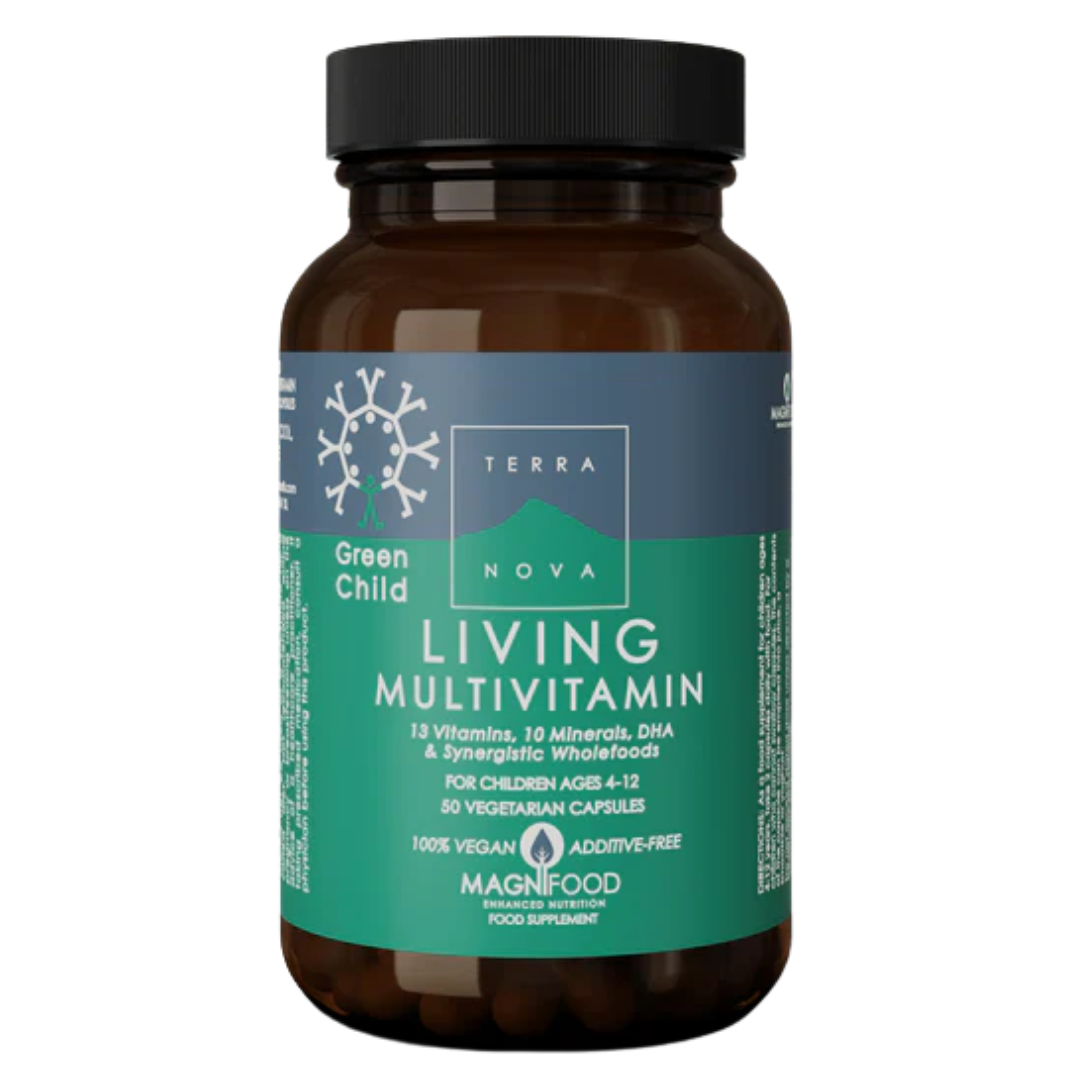 Terranova Living Multivitamin Green Child 100 kaps.