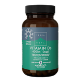 Terranova Green Child Vitamin D3 10 µg - D3-vitamiini lapsille 50 kaps.