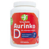 Terveyskaista Aurinko D 100 µg 200 kaps.