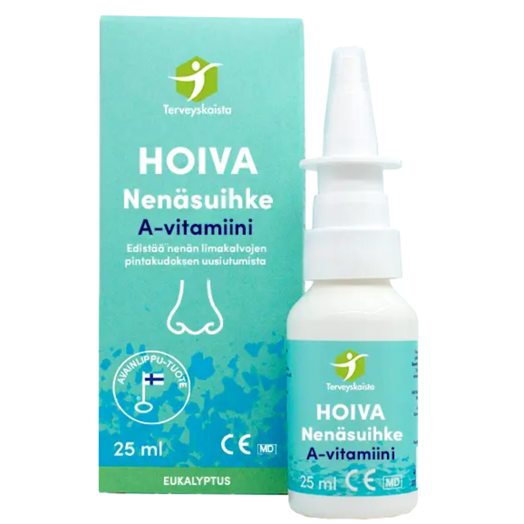 Terveyskaista Hoiva A-vitamiini Nenäsuihke 25 ml