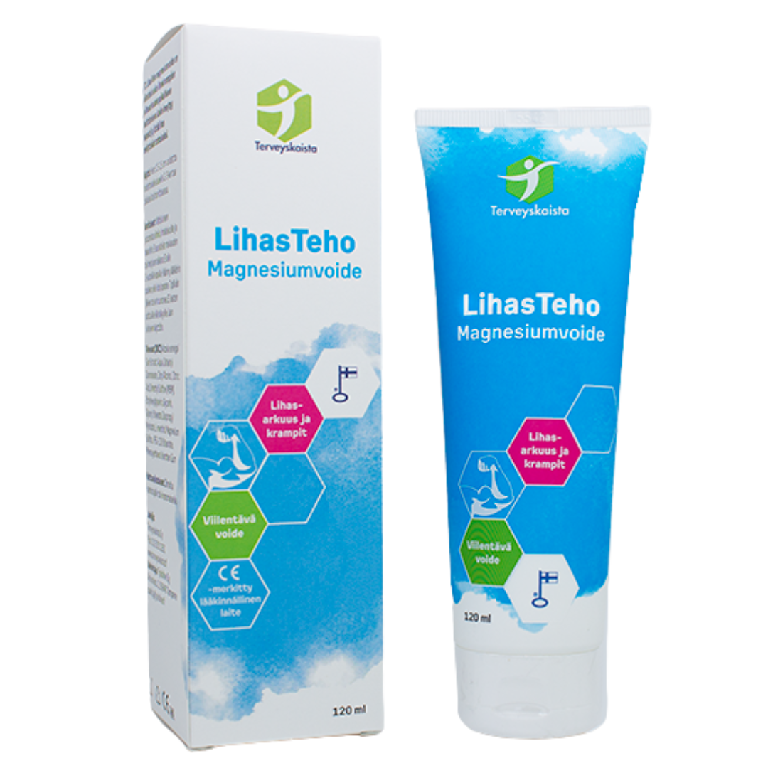 Terveyskaista LihasTeho Magnesiumvoide 120 ml