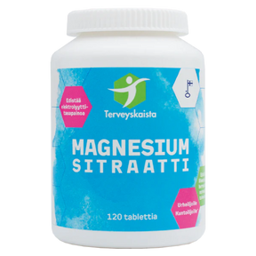 Terveyskaista Magnesiumsitraatti 120 tabl.