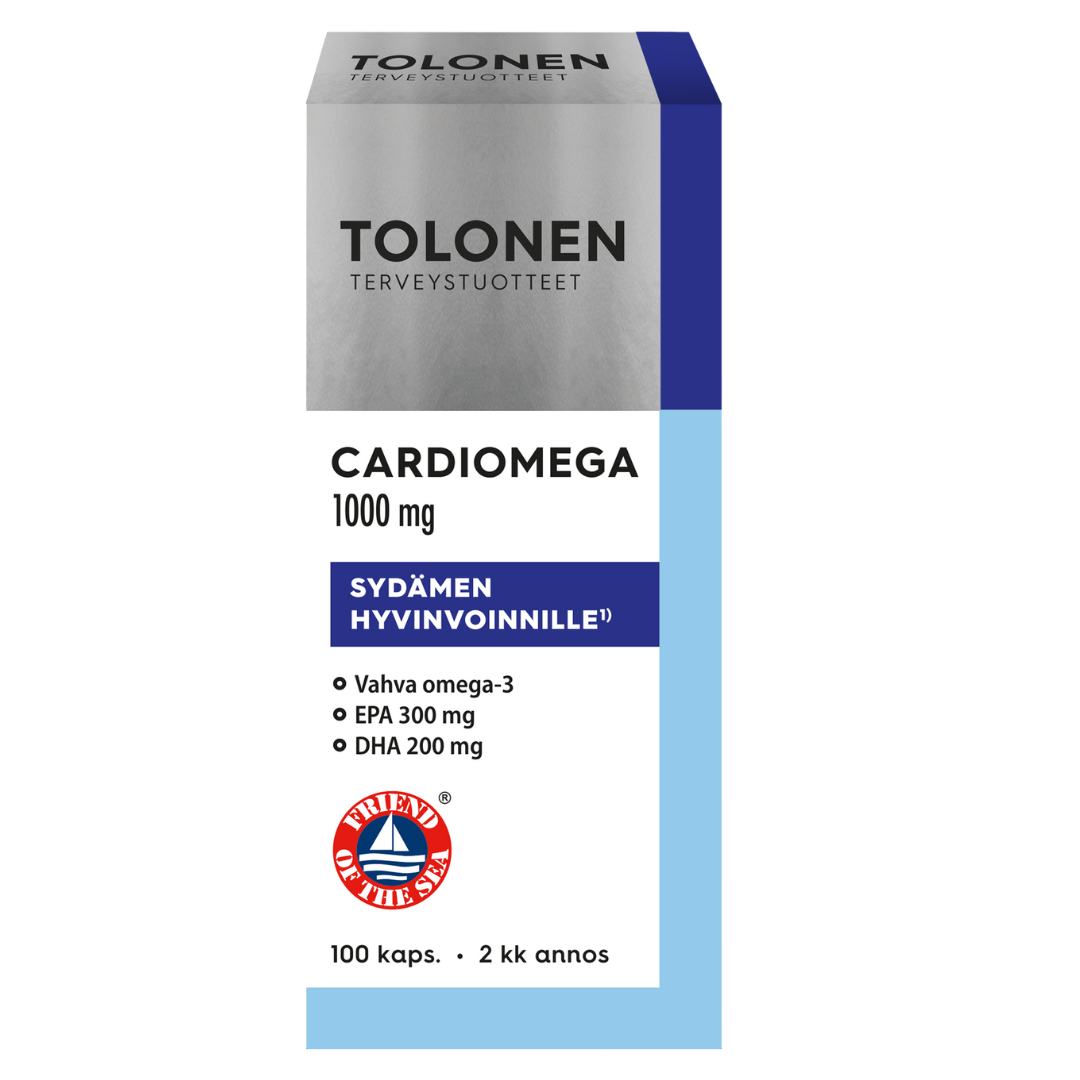 Tolonen Cardiomega 1000 mg 100 kaps.