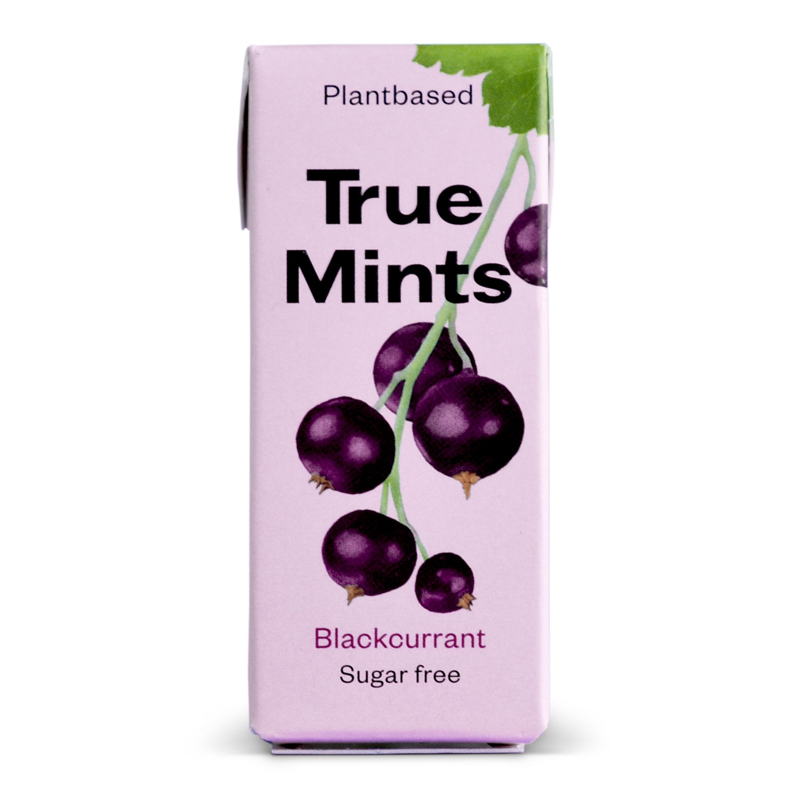 True Mints Blackcurrant - Ksylitolipastilli Mustaherukka 13 g - Sokeriton