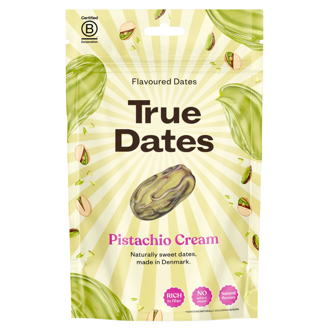 True Dates Pistachio Cream - Taatelimakeinen Kermainen Pistaasi 100 g