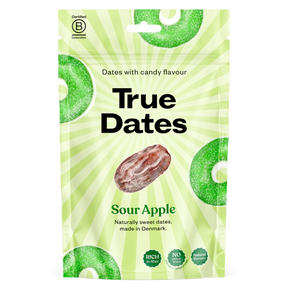True Dates Sour Apple - Taatelimakeinen Kirpeä Omena 100 g - sinunapteekki.fi