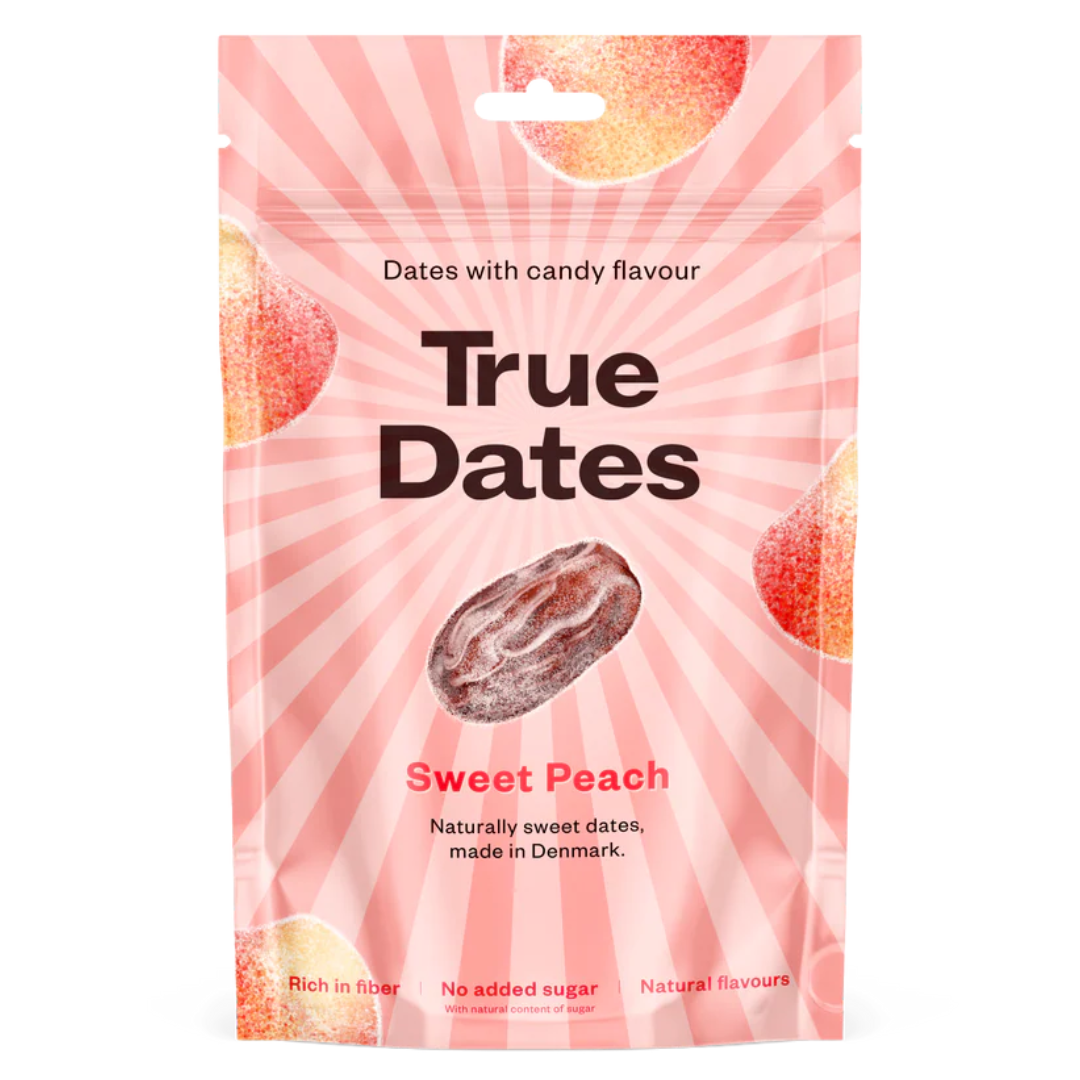 True Dates Sweet Peach - Taatelimakeinen Makea Persikka 100 g - sinunapteekki.fi