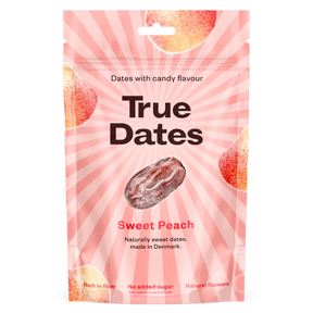 True Dates Sweet Peach - Taatelimakeinen Makea Persikka 100 g - sinunapteekki.fi