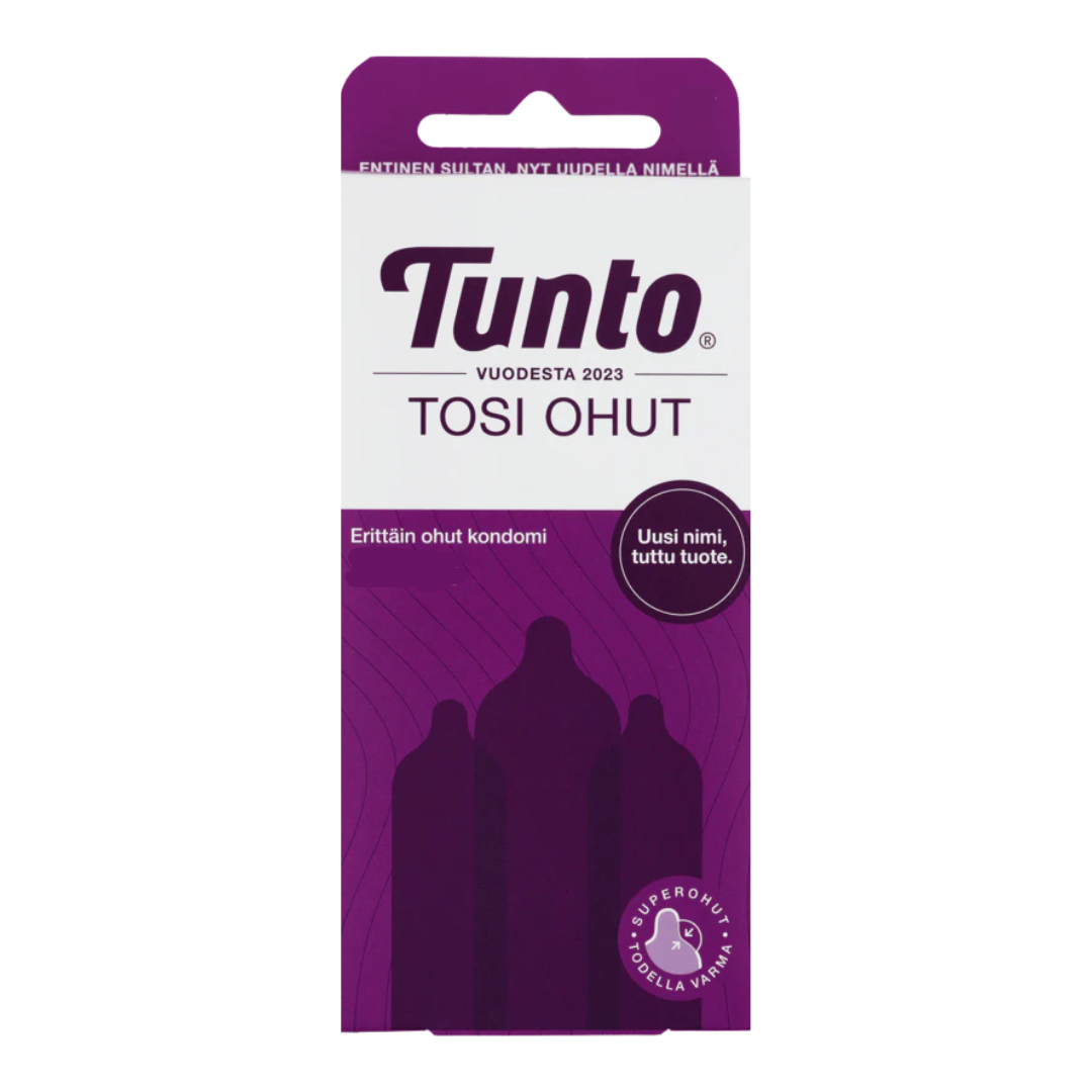 Tunto Tosi Ohut Kondomi 5 kpl